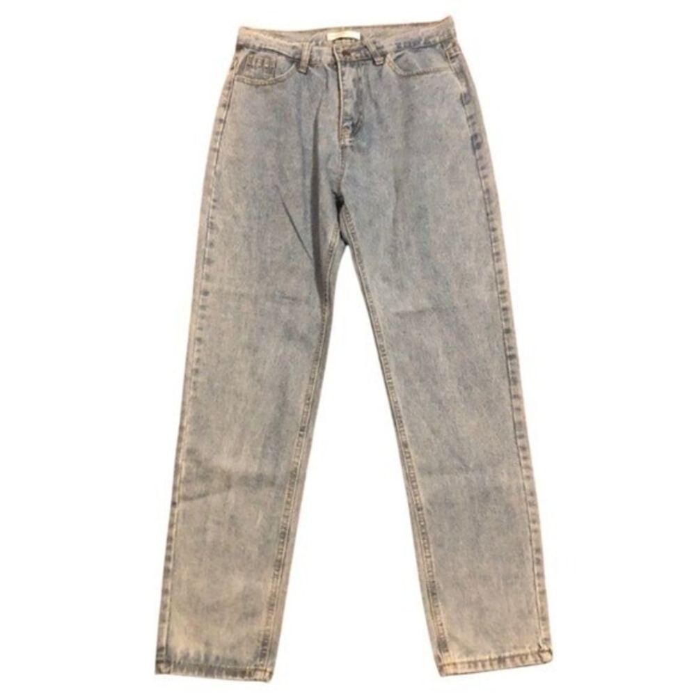 VTG Jeans Denim Evensleaves Womens Light Wash Size 31 Straight Leg Cotton Retro